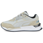 Puma Mirage Sport Hacked Safari Audinys Oda Patogūs Sportiniai Žemakulniai Gyvenimo Būdo Batai Unisex Kedučiai Geltoni Pilki 386624-03 44
