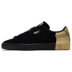 Puma Suede Dance Crew Patogūs universalūs lengvi žemi sportbačiai Unisex sportbačiai Juodi auksiniai 398306-01 35.5