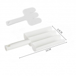 Mėsos kukulių ruo&scaron;imo naminis įrankis Forma apvali žuvis beaf ryžių rutuliukų gaminimo prietaisas kepsninės puodas pupelių var&scaron;kės virtuvės įtaisai 3 Rows