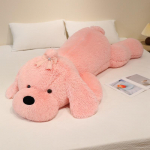 Didelė &scaron;unio pagalvė pliu&scaron;inis žaislas lėlė didelis &scaron;uo teddy &scaron;uo lėlė mergaitė mieganti raminanti skudurėlio lėlė 90cm（0.9kg）