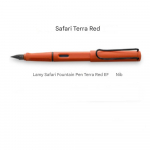 LAMY 2021 Safari Ra&scaron;iklis Fontanas Ribotas Leidimas EF TerraRed/SabanaGreen