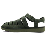 UGG Dune Žvejo Stiliaus Karvės Odos Žalios Basutės 1102694-MSG 41