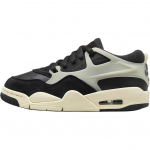 Jordan Air Jordan 4 Natūralios odos Neslystantis Amortizuojantis Žemi Vaikų Krep&scaron;inio Batai Juodi Balti FQ7938-006 36 beige
