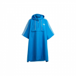 Adidas Originals SS23 Adicolor 70-ųjų Striukės Vyri&scaron;kos Ry&scaron;kiai Mėlynos Su Gobtuvu Vidutinio Stiliaus Kita IP6977 XS