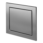Nerūdijančio plieno metalinės apžiūros durelės 150X150 mm