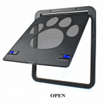 Naminių &scaron;unų durys Rakinamos savaime užsidarančios funkcijos Tvirtos ekrano durys, skirtos &scaron;unų katei Lengvai ir saugiai įeikite į namus L 37cm W X 42cm H