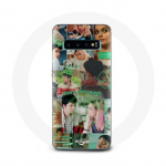 Coque pour Samsung Galaxy s10 edge Sex Education Maeve Wiley et Otis Milburn