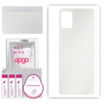 apgo Protective Skin Sticker for the back compatible with Infinix Hot 11 G37, Wrap Film, Foil, Vinyl - Pattern Matte Transparent
