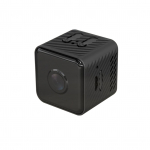 &bdquo;Smart Security Camera 1080P&ldquo; daugiafunkcinė namų kamera su naktinio matymo funkcija, skirta 4&ndash;64 GB saugojimo programai: iWFCam juoda