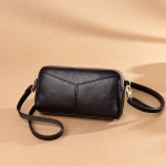 Mažas &bdquo;Clutch&ldquo; krep&scaron;ys, 100 % natūralios odos, moteri&scaron;kas ne&scaron;iojamasis pečių krep&scaron;ys, vienspalvis &bdquo;Clutch&ldquo; moteri&scaron;kas krep&scaron;ys per petį