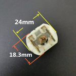 Automobilio durelių užrakto galinio vaizdo veidrodžio variklio anglies &scaron;epetėlio laikiklis Fc280 Ptc plastikiniam galinio guolio dangtelio daliai A1