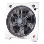 Sieninis ventiliatorius Grupo FM BF4 45W Baltas - Grupo FM - Galia 45W - Skersmuo &Oslash; 30 cm
