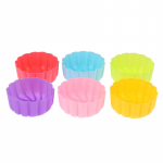 5 vnt. 5 cm moliūgo žiedo silikoninė forma tortų kepimui, nelipni, daugkartinio naudojimo formelės