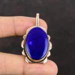 Lapis Lazuli Pakabukas Varinis Pakabukas Natūralus Brangakmenio Pakabukas Lapis Lazuli Papuo&scaron;alai Rankų darbo Variniai Papuo&scaron;alai Vestuvių Dovanos Geriausio Dizaino Pakabukas