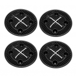 4 vnt. Savaime laistantis audinio vazono pagrindas, automatinio drėkinimo augalo padėkliukas, kvėpuojantis vazono pagrindas 5 galonų auginimo mai&scaron;eliui, apsaugo augalus nuo puvimo 4pcs juoda
