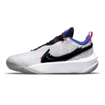 Space Jam x Nike Team Hustle D10 SE GS Kompiuterio lustas Vaikų sportbačiai Balti Hiper-karali&scaron;ki Rožiniai-sprogstantys DH8053-100 40