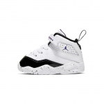 Air Jordan BLoyal TD Balti Teismo Violetiniai Kūdikio Sportbačiai Juodi CK1427-115 23.5