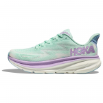 HOKA Clifton 9 Sunlit Ocean Lilac Mist Moteri&scaron;ki sportbačiai Žali 1127896-SOLM 36