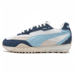 Puma Blacktop Rider &Scaron;ilti Balti Tamsiai Mėlyni Unisex Sportbačiai 392725-04 42