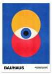 Plakat plakaty bauhaus oko 30x40 cm