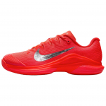 Nike Court Air Zoom Vapor 12 Premium HC Ry&scaron;kiai raudonos spalvos Metalinio sidabro moteri&scaron;ki teniso bateliai HQ2595-600 36