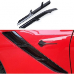 Priekinės arkos &scaron;oninė oro anga Chevrolet Corvette C7 2014-2019 m. (Anglies pluo&scaron;to ra&scaron;tas) Carbon Fiber Pattern