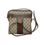 Gucci Ophidia Logotipo Juostelė Webbing Drobė Ir Oda Pečių Krep&scaron;ys Mažas Vyri&scaron;kas Pečių Krep&scaron;ys Ebonas 547926-96IWT-8745 Shopping Bag Set(Basic Set+Shopping Bag)