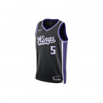 Nike De'Aaron Fox Sacramento Kings Icon Edition Nike Dri-FIT NBA Swingman mar&scaron;kinėliai DX8621-010 L