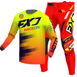 motokroso pavarų komplektas vaikams 4 5 6 7 8 9 10 11 12 13 metų Jaunimas vaikas Motociklas berniukas Mergaitė Jersey Pant Kits lenktyninis kostiumas Visureigis Enduro MX MTB L-24