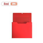 1-5 vnt. Magnetinis dokumentų laikiklis Sieninis dėklas biurui, namų stalui, plieninis stelažas popieriams, aplankams Red-1PC