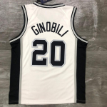 Individualus &scaron;ilumos presuotas krep&scaron;inio mar&scaron;kinėlis San Antonio Spurs 5 Murray 21 Duncan 20 Ginobili Kvėpuojantis bambuko anglies audinys XXL