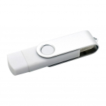 USB skaitytuvo adapteris su kortelių skaitytuvu 64GB balta