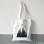 Moteri&scaron;kos rankinės Drobinis krep&scaron;ys Dark Forest Print Pirkiniai Kelionės Moteri&scaron;kos ekologi&scaron;kos daugkartinio naudojimo pečių krep&scaron;iai