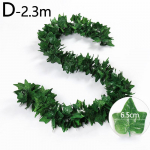 Strands Dirbtinis Lvy Leaf Vine Girland Netikros lapijos kabantys augalai