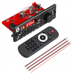 160 W stiprintuvas Bluetooth 5.0 MP3 dekoderio plok&scaron;tė 12V automobilinis MP3 grotuvas USB FM įra&scaron;ymo aplankas perjungiamas mikrofonas laisvų rankų įranga Small remote control