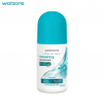 Watsons Love My Skin Refreshing Deodorant Roll-on, Water Lily Scent, 48 hour Antiperspirant, Dermatologically Tested, 50 ml. 50 ml.