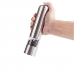 Elektrinis pipirų malūnėlis Nerūdijančio plieno druskos arba pipirų malūnėlis namų virtuvei 1pc