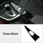 Automobilio salono multimedijos panelės apdaila BMW 3 serijos F30 F34 4 serijos F33 F36 2013 2014 2015 2016 2017 anglies pluo&scaron;tas B