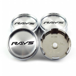 4 vnt 66 mm sidabro automobilio rato centrinis stebulės dangteliai Rays emblema, skirta Rays Volk lenktyniniam ratui