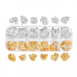 1 Dėžutė Aukso Folijos Kepimo Dekoratyvinės Aukso Lapų Dribsniai Aukso Sidabro Konfeti PASIDARYK PATS Nagų Dailės Pie&scaron;imo Dekoravimo Folijos Popierius Vakarėlio Reikmenys