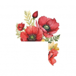 Gėlių jungiklio lipdukas vandeniui atsparus PVC lipnus lupimas ir lipdukas Svetainės miegamojo vaikų kambario sieninio jungiklio dekoravimo lipdukas B