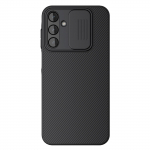 NILLKIN, skirtas Samsung Galaxy A25 telefono dėklui CamShield kameros apsauga galinis dangtelis Samsung Galaxy A25 juoda