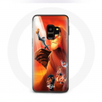 Coque pour Samsung Galaxy S9 plus Le Roi Lion Simba et Mufasa
