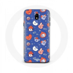 Coque pour Samsung Galaxy J5 2017 BTS Bangtan Sonyeondan BT21 No&euml;l 2023