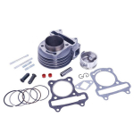 1 rinkinys 50 mm didelės skylės cilindro atstatymo rinkinys, skirtas GY6 49cc 50cc 60cc 80cc 100cc varikliui