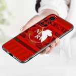 Anime Girl Mech telefono dėklas, skirtas Huawei Honor 60 50 SE 30S Mate 30 20 10 Lite 40 Nova 9 8 Pro Y60 8i 7i 7SE 5T Premium Black Cover Huawei Nova 5T