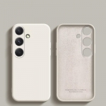 Prabangus skysto silikono mink&scaron;tas dangtelis, skirtas Samsung Galaxy A54 5G A14 A24 A34 A04 A04S A04E A15 4G A25 A35 A55 smūgiams atsparus dėklas Samsung Galaxy A24 balta