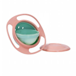 Universalus gyro dubuo vaikams Rotary Balance Novelty Gyro 360 besisukantis nuo i&scaron;siliejimo atsparus maitinimo indai kūdikių treniruoklis sukamasis balansinis žaislas rožinė