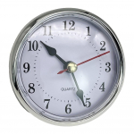 80MM Kvarcinio laikrodžio įdėklų mechanizmas, pakeitimas, romėni&scaron;ki, arabi&scaron;ki skaičiai Arabic silver