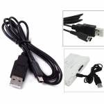 USB įkroviklis, skirtas Nintendo 3ds elektros laidų kabeliams / dsi / dsi ll / xl juodas
